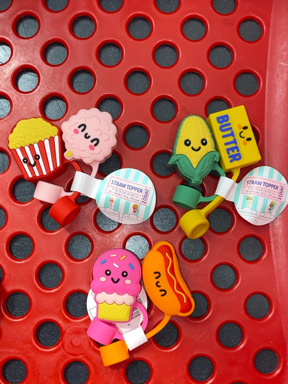 Bundle Tumbler Straw Topper straw cover six summer Target New food ice cream